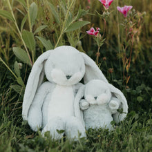 Tiny Nibble Bunny - 8"- Gray