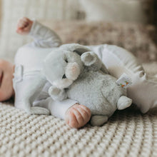 Tiny Nibble Bunny - 8"- Gray