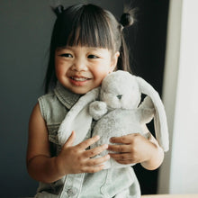 Tiny Nibble Bunny - 8"- Gray