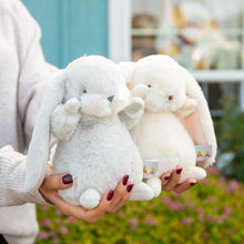 Tiny Nibble Bunny - 8"- Gray