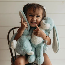 Tiny Nibble Bunny- 8"- Stormy Blue