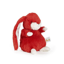 Tiny Floppy Nibble Bunny- 8"- Cranberry