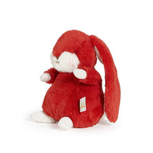 Tiny Floppy Nibble Bunny- 8"- Cranberry