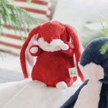 Tiny Floppy Nibble Bunny- 8"- Cranberry