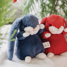 Tiny Floppy Nibble Bunny- 8"- Cranberry