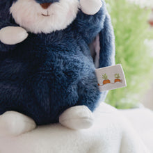 Tiny Floppy Nibble Bunny- 8"- Starry Night Blue