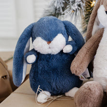Tiny Floppy Nibble Bunny- 8"- Starry Night Blue