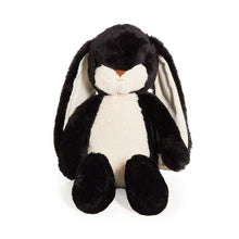 Wee Floppy Nibble Bunny Black 12"