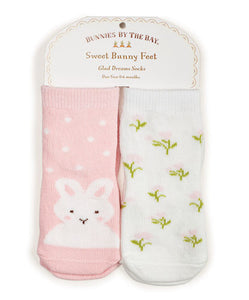 Bunnies Do Delight Socks - 2 pair 0-6 mo.