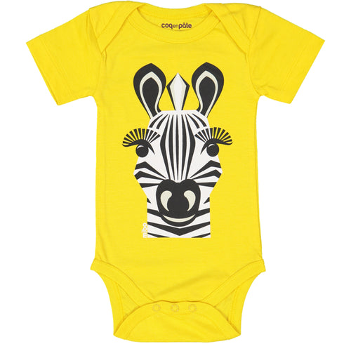 CEP - Zebra Short Sleeves Bodysuit