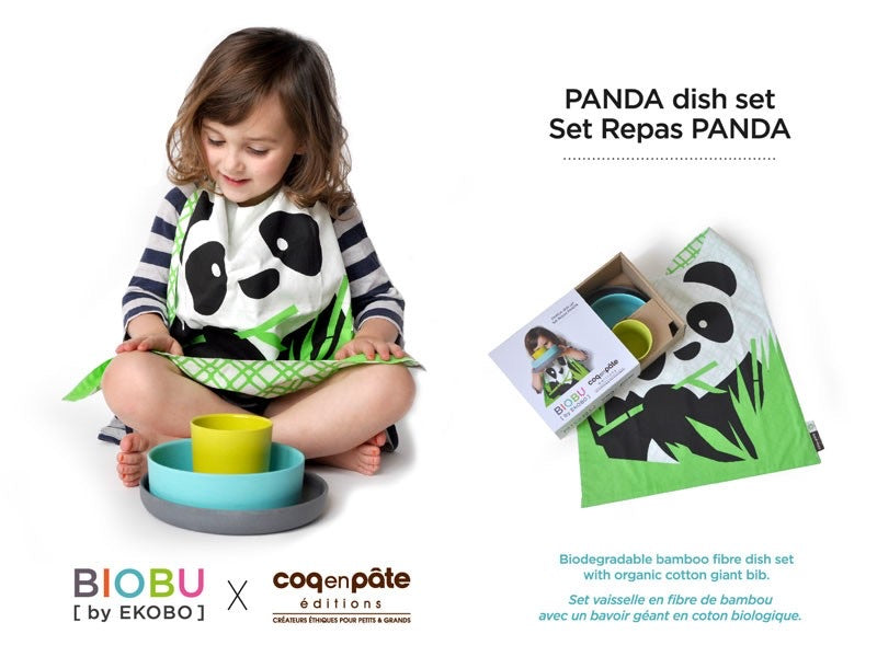CEP - Biobu Panda Dinnerware Set - LIMITED EDITION